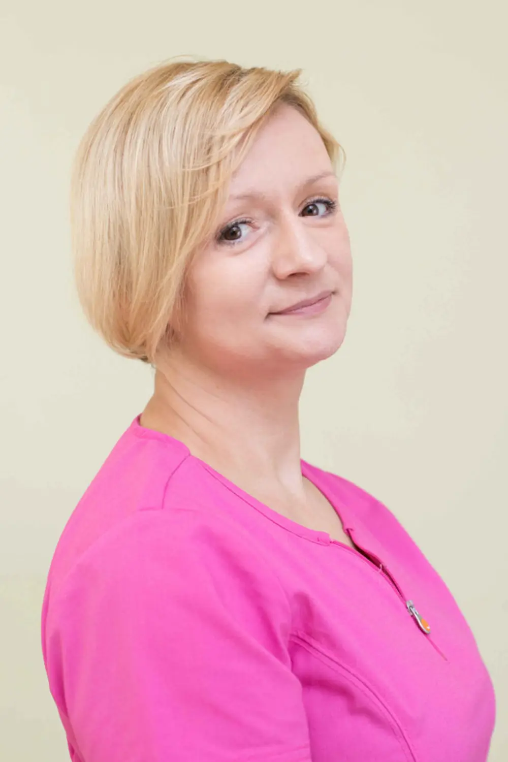 Asystentka Bożena Pęcek